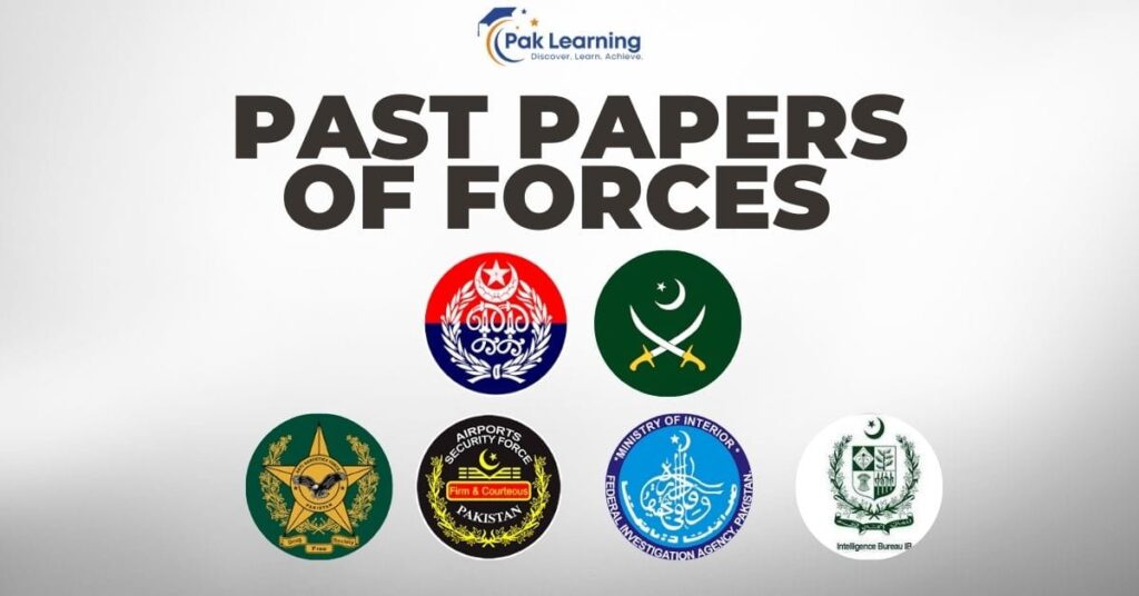 Forces Past Papers